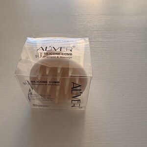 Aliver Silicone Comb for Shampoo and Massage